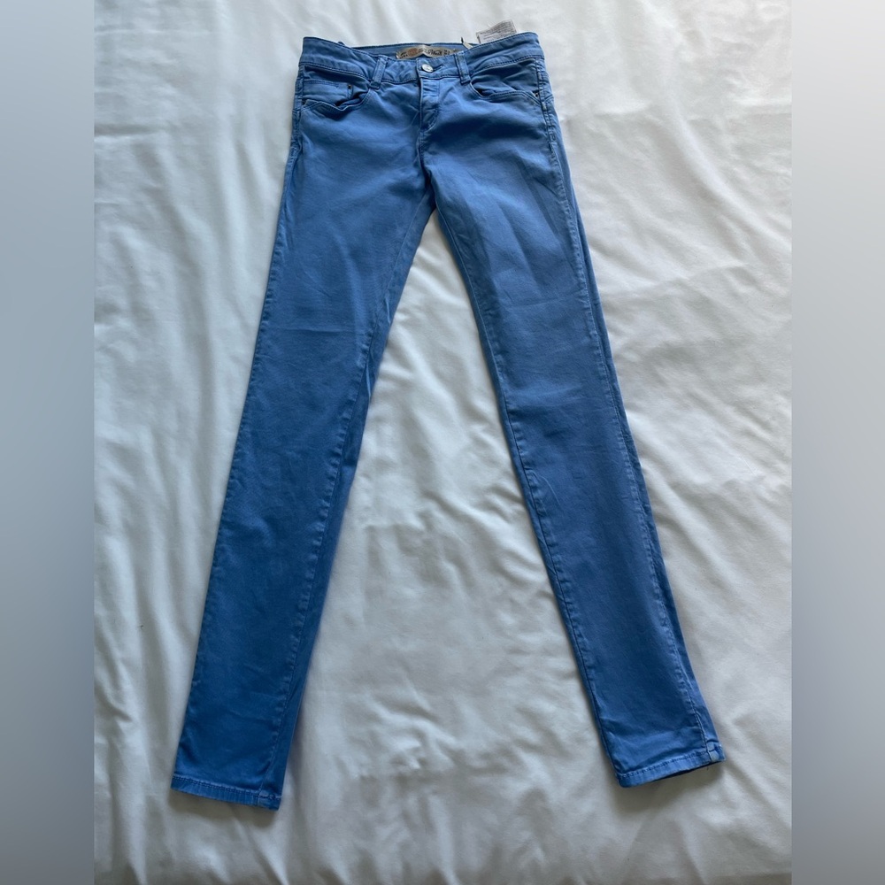 Zara Blue Skinny Jeans